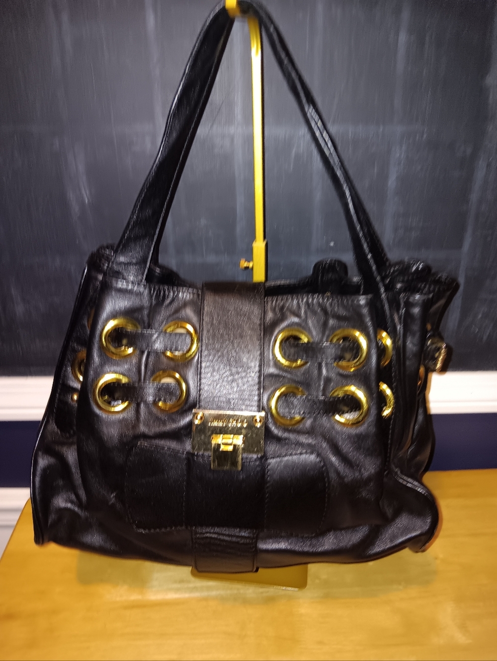 Jimmy Choo Leather Ramona Shoulder Bag